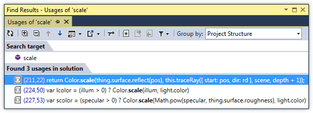 ReSharper: Find Usages in TypeScript
