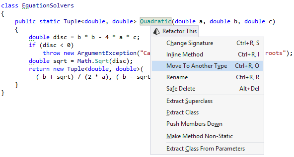 Modularity with ReSharper