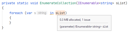 DPA. Enumerating collections