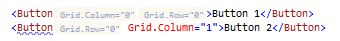 ReSharper: Inlay hints in XAML for missing Grid.Row/Column attributes