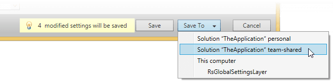 Save or Save To in dotCover options