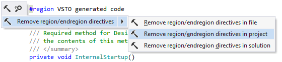 'ReSharper for VSTO' tutorial