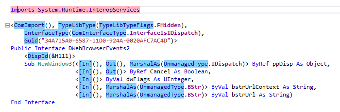ReSharper: Highlighting namespace usages in VB.NET