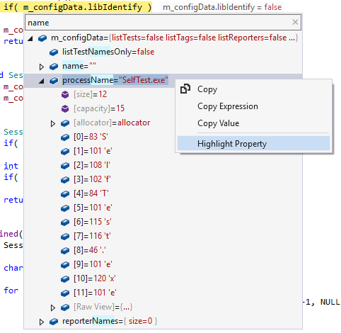 ReSharper DataTips: Revealing values for debugged objects