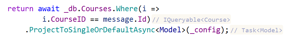 ReSharper: Inlay hints return type in call chain