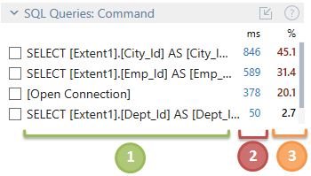 SQL client command