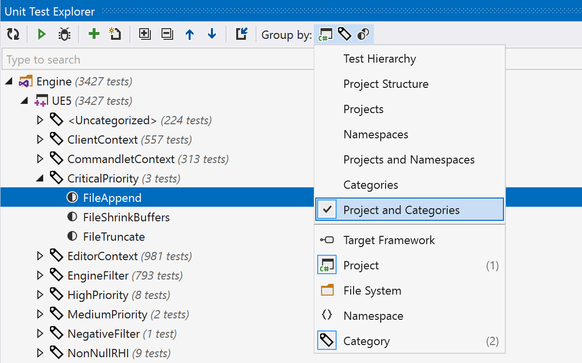 Unreal Engine Testing Framework ReSharper Documentation
