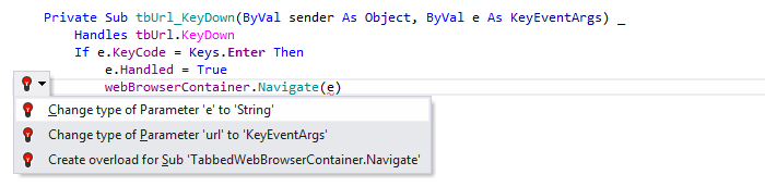 ReSharper: Visual Basic support. Change type quick-fix