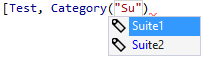 ReSharper: Code completion for unit test categories