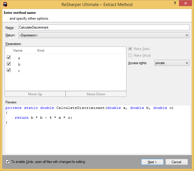 Modularity with ReSharper