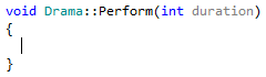 Generative completion in C++