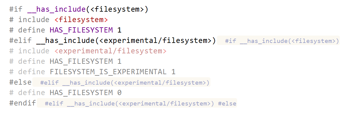 ReSharper: Preprocessor directive hints in C++