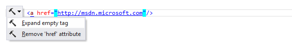 ReSharper: Expand empty tag context action in HTML ReSharper: Expand empty tag context action in HTML
