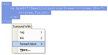 ReSharper: Live templates ReSharper: Live templates