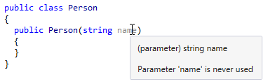 ReSharper detects unused field