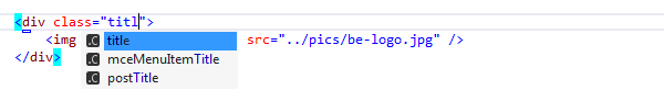 ReSharper: CSS のコード補完 ReSharper: Code completion in CSS