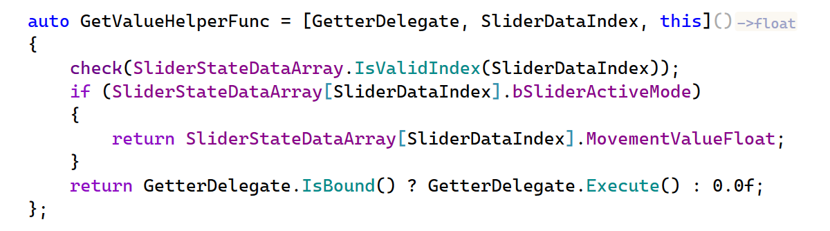 Lambda return types Lambda return types