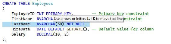 Rearranging SQL code Rearranging SQL code