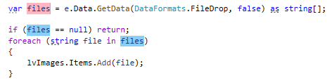 dotPeek: Highlighting usages of a symbol in the current document dotPeek: Highlighting usages of a symbol in the current document