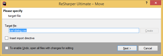 将 CSS 规则集移动到另一个文件