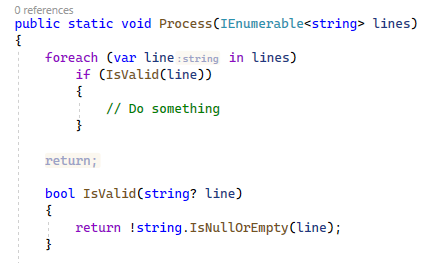 ReSharper: Inlay hints for trailing local functions ReSharper: Inlay hints for trailing local functions