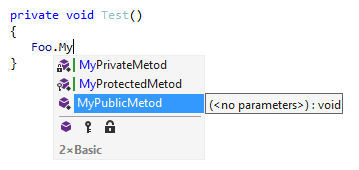 Double basic completion. Using non-public members Double basic completion. Using non-public members