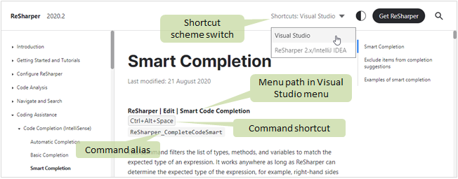 ReSharper online help ReSharper online help