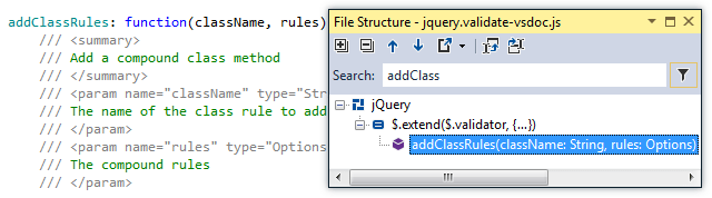 ReSharper: File Structure for JavaScript files ReSharper: File Structure for JavaScript files