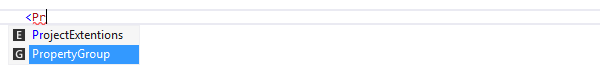 ReSharper: Code completion in MSBuild ReSharper: Code completion in MSBuild