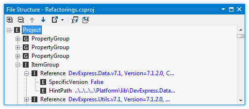 ReSharper: File Structure for MSBuild ReSharper: File Structure for MSBuild