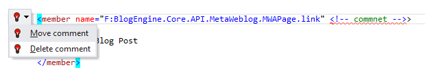ReSharper: Delete erroneous XML comment quick-fix ReSharper: Delete erroneous XML comment quick-fix