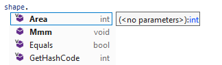 ReSharper. Auto-completion list with soft selection. ReSharper. Auto-completion list with soft selection.