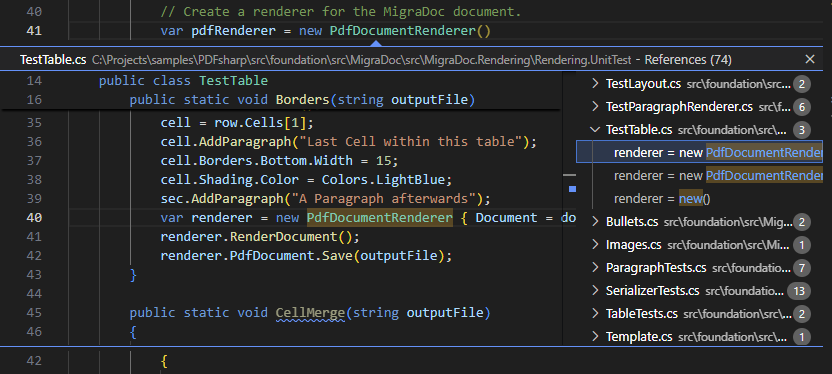 ReSharper for Visual Studio Code: Find usages in C# ReSharper for Visual Studio Code: Find usages in C#