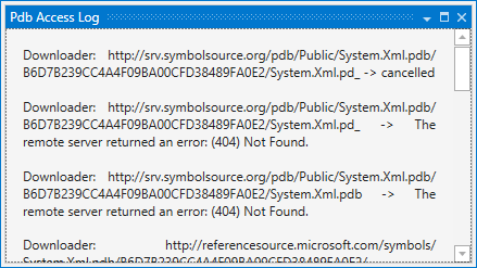 dotPeek: Navigation log dotPeek: Navigation log