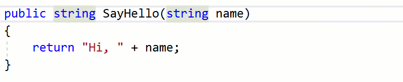 Typing assistance | ReSharper for Visual Studio Code Documentation