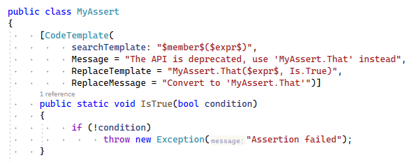 ReSharper: Virtual Formatter with visualized whitespaces ReSharper: Virtual Formatter with visualized whitespaces