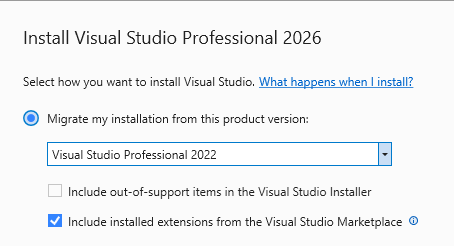 Upgrading Visual Studio