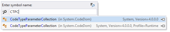 dotPeekはCamelHumpsで検索を高速化します dotPeekはCamelHumpsで検索を高速化します