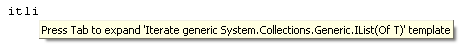 ReSharper: Live templates ReSharper: Live templates