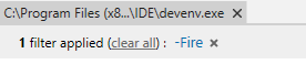 Exclude method