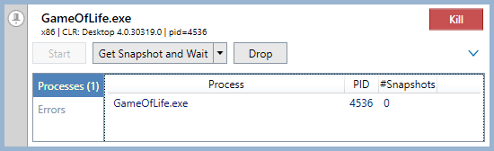 Coverage Controller dialog Coverage Controller dialog