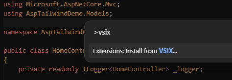 Install ReSharper extension in Devin Desktop from VSIX