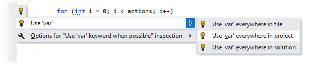 Scalable quick-fix Scalable quick-fix