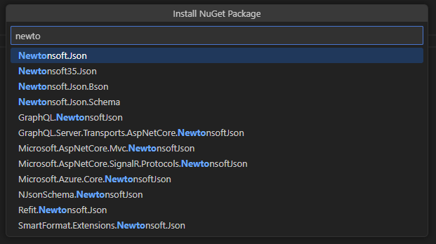 ReSharper: install NuGet packages ReSharper: install NuGet packages