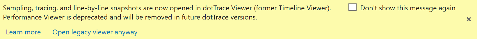 Open in Performance Viewer Open in Performance Viewer