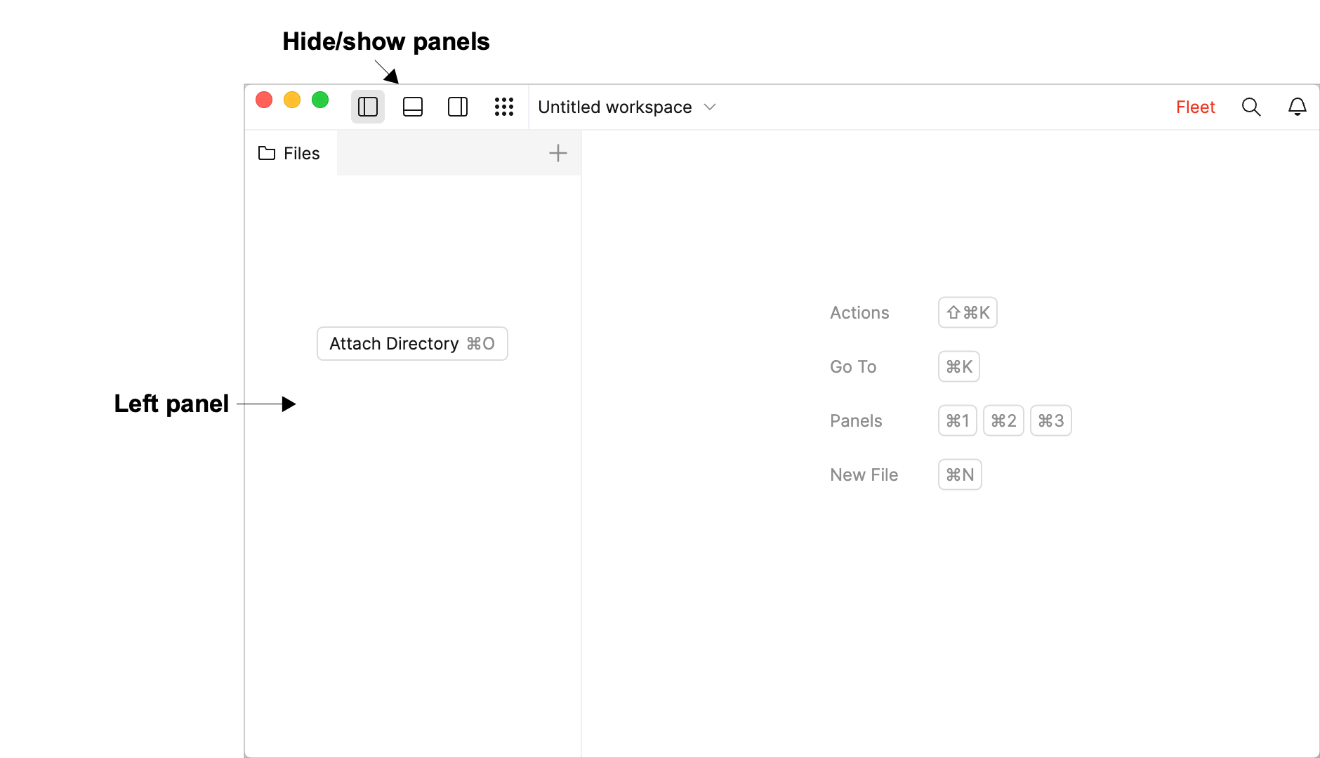 UI overview UI overview