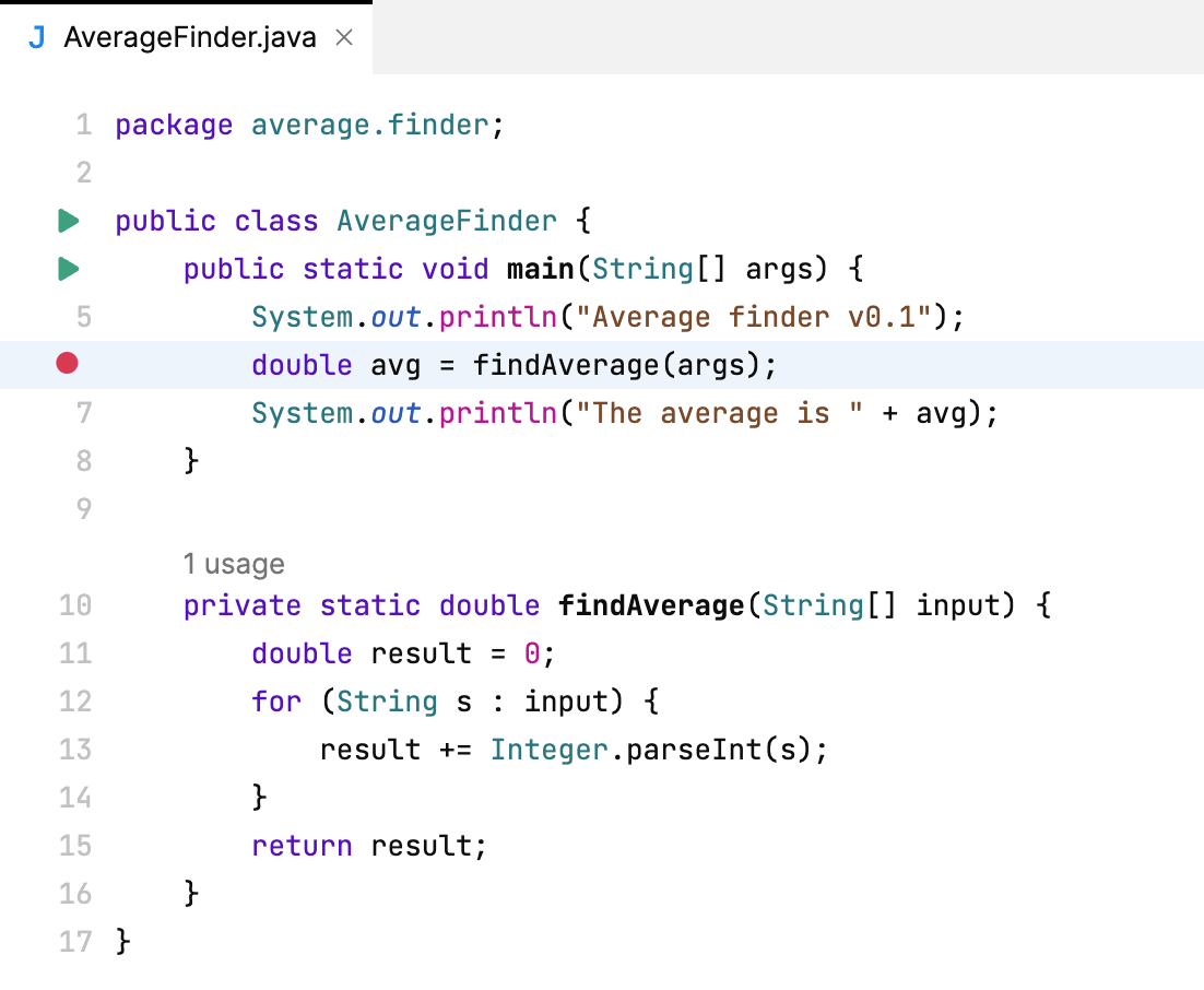 Debug Java Code | JetBrains Fleet Documentation