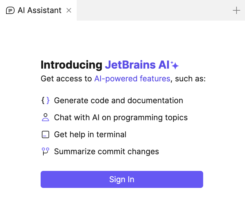 AI Assistant | JetBrains Fleet Documentation