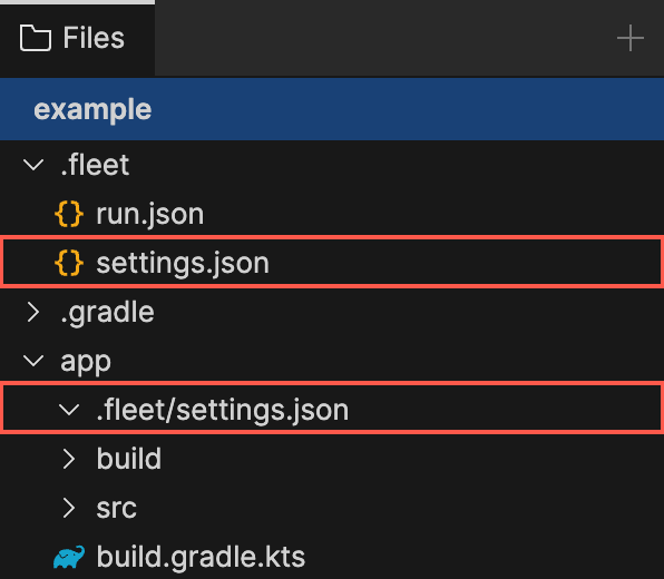 Workspace | JetBrains Fleet Documentation