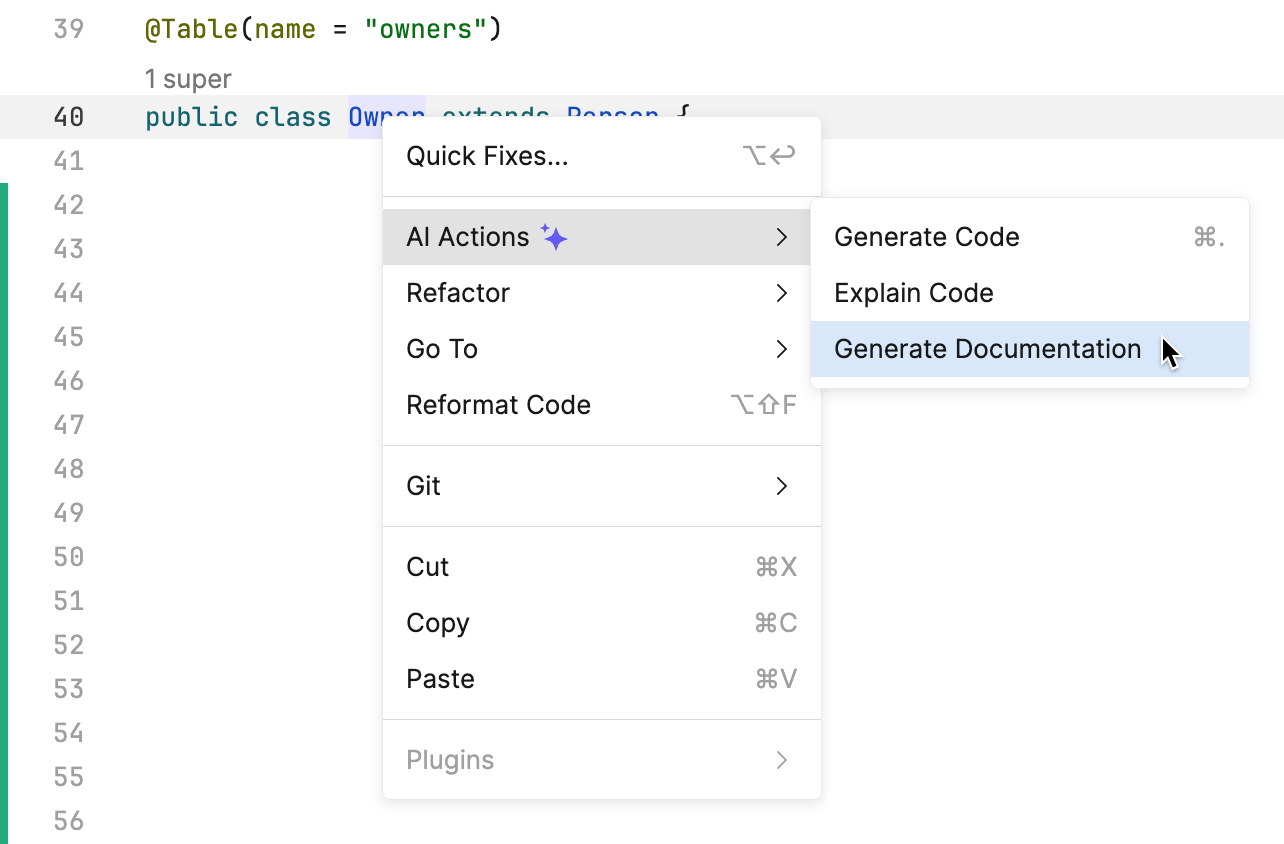 AI Assistant | JetBrains Fleet Documentation